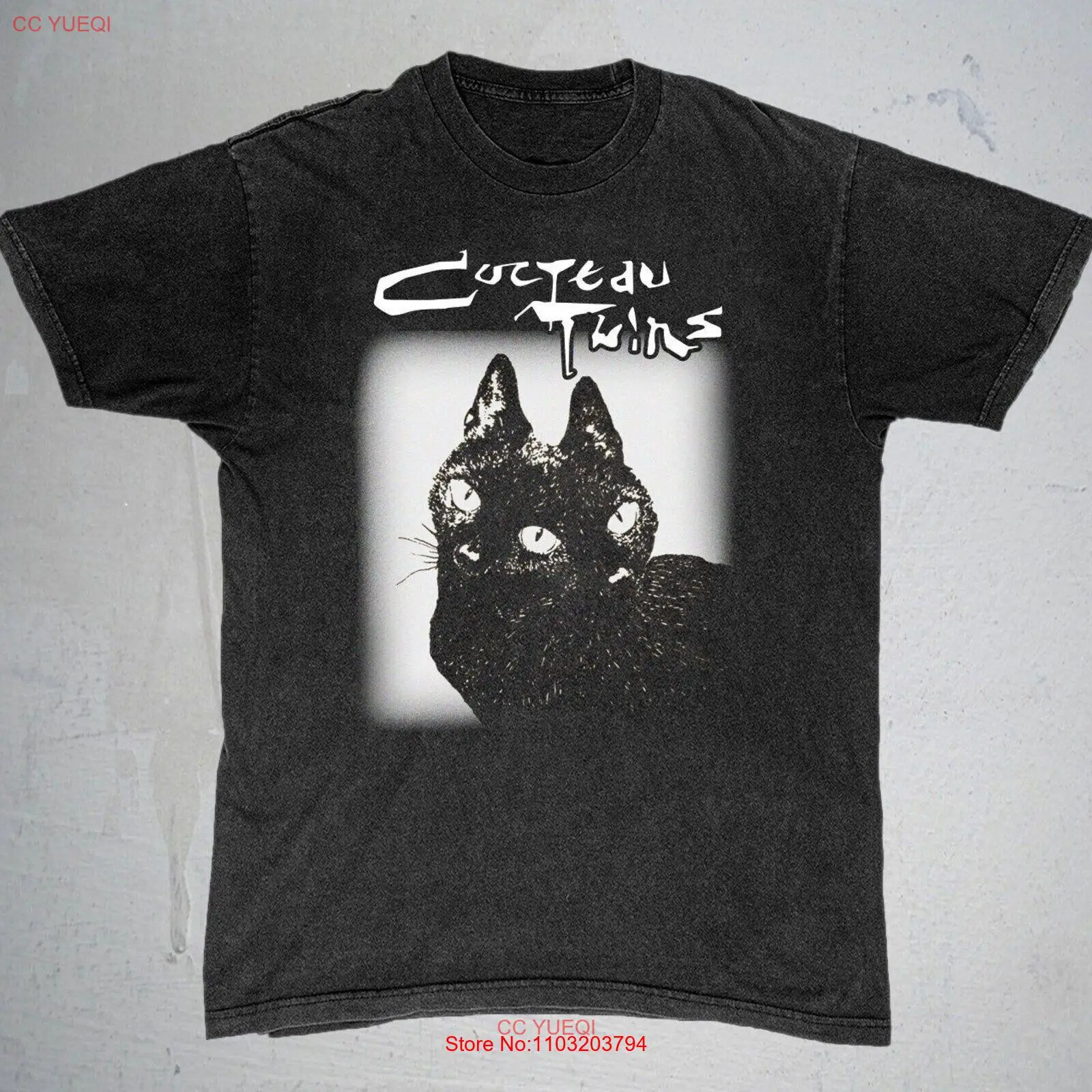 Футболка Cocteau Cat Twins Goth Postpunk Darkwave