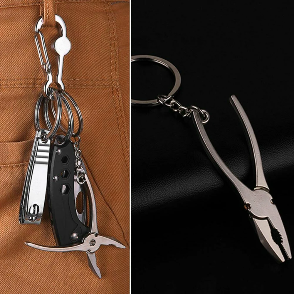 

Key Tag Chain Keychain Accessory For Car Bike Bag Replace Replacement Stainless Steel Key Ring Key Tag Metal Part