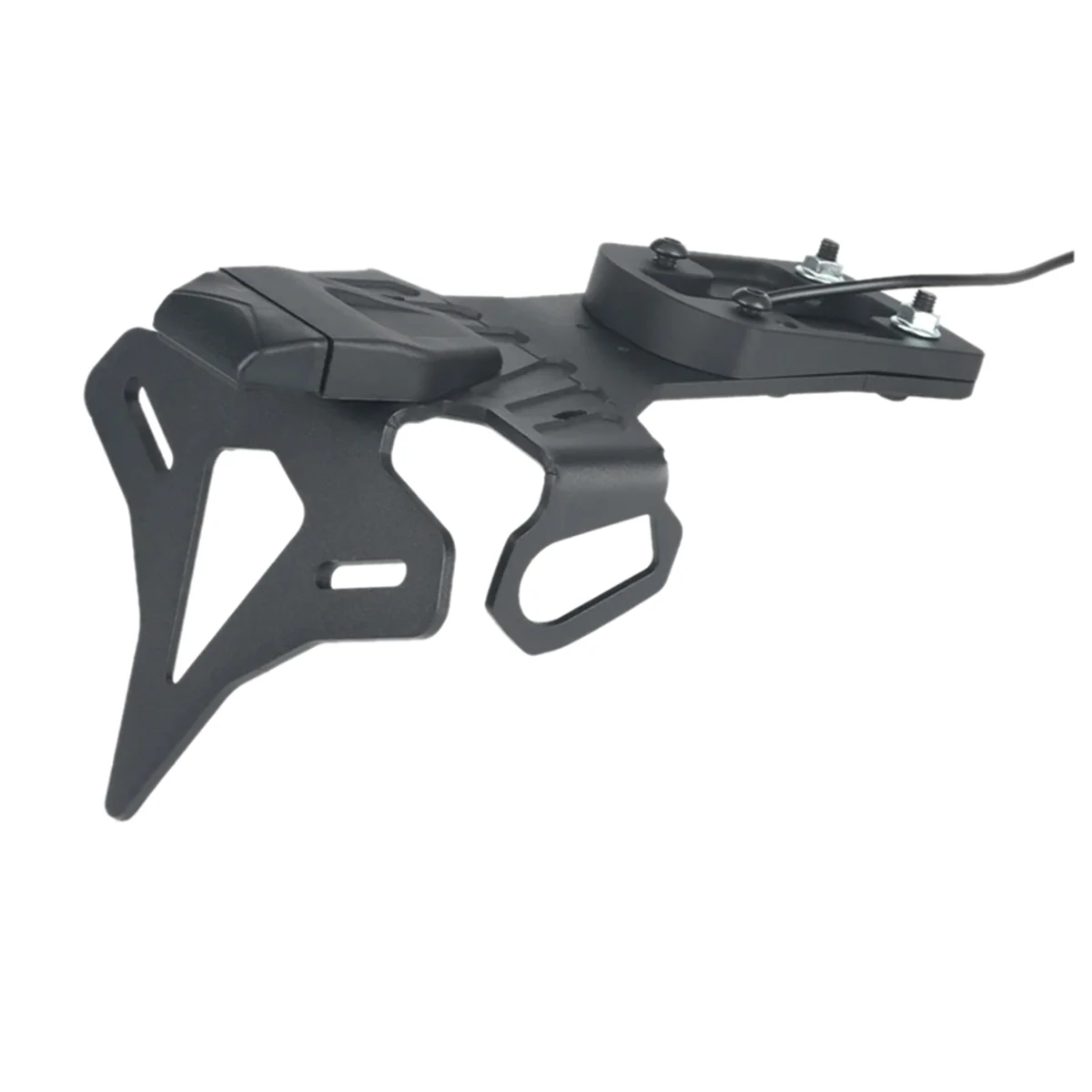 Задний короткий хвост мотоцикла аккуратный держатель номерного знака комплект