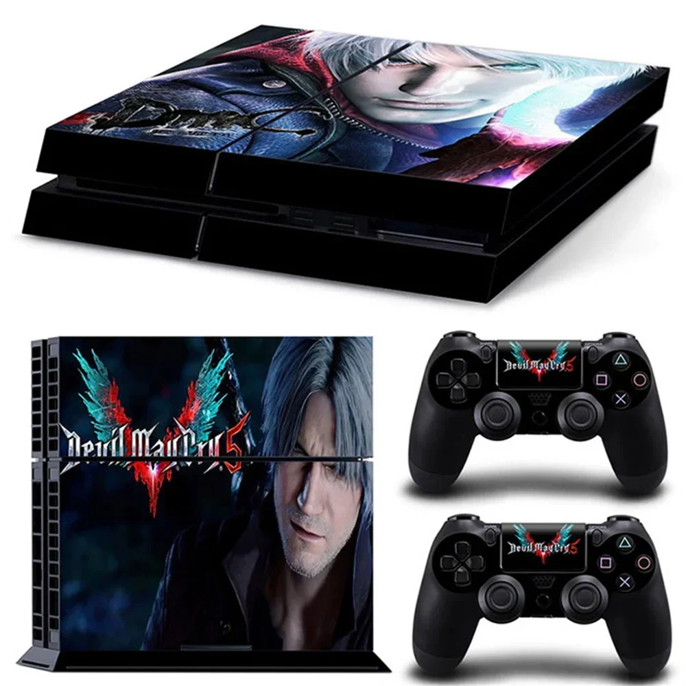 Аксессуары для игр Devil Maycry виниловые наклейки на кожу консоли PS4 и 2 шт.