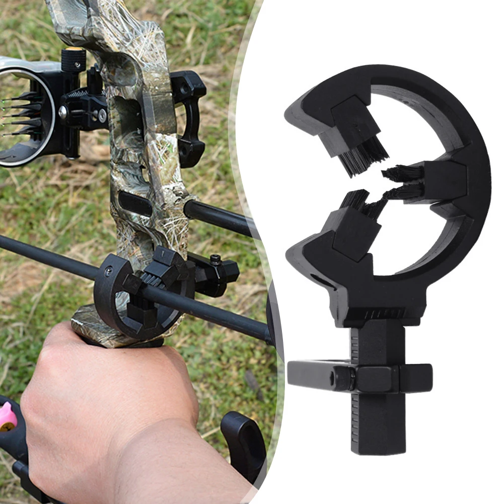 

Portable Hunting Archery Drop Rest Stand Replacement Brush Left/Right Hand Compound Bow Part Accessories