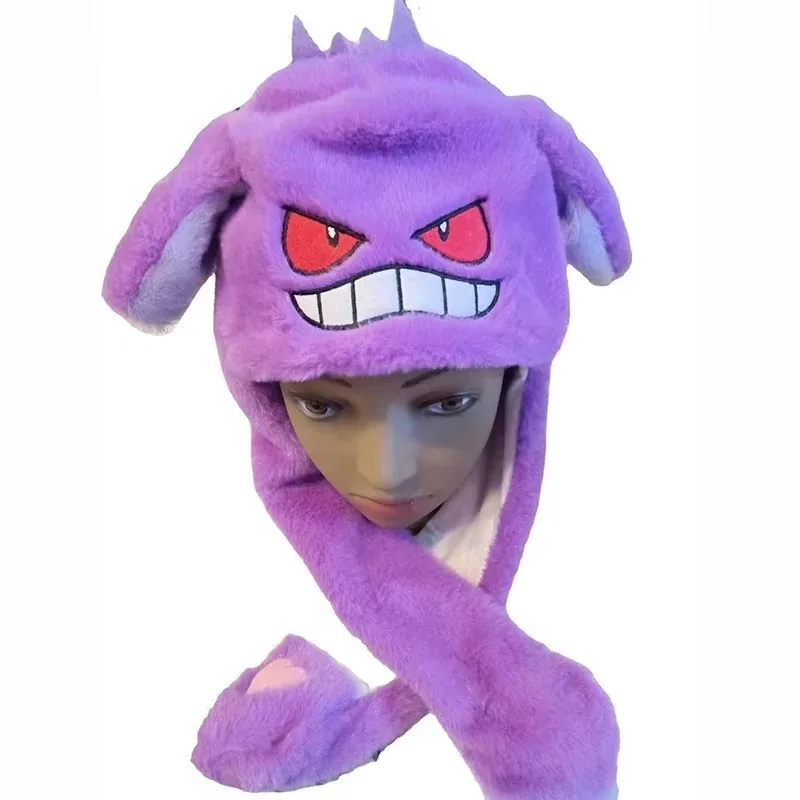 MINISO Gengar Eevee Wukong шапка-бини может движуться шапка с заячьими ушками блестящими