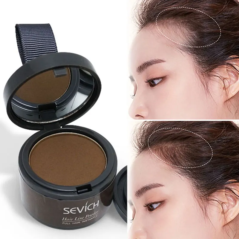

2pcs 4g Light Blonde Color Hair Fluffy Powder Makeup Concealer Root Cover Up Coverage Natural Instant Hair Shadow Powder