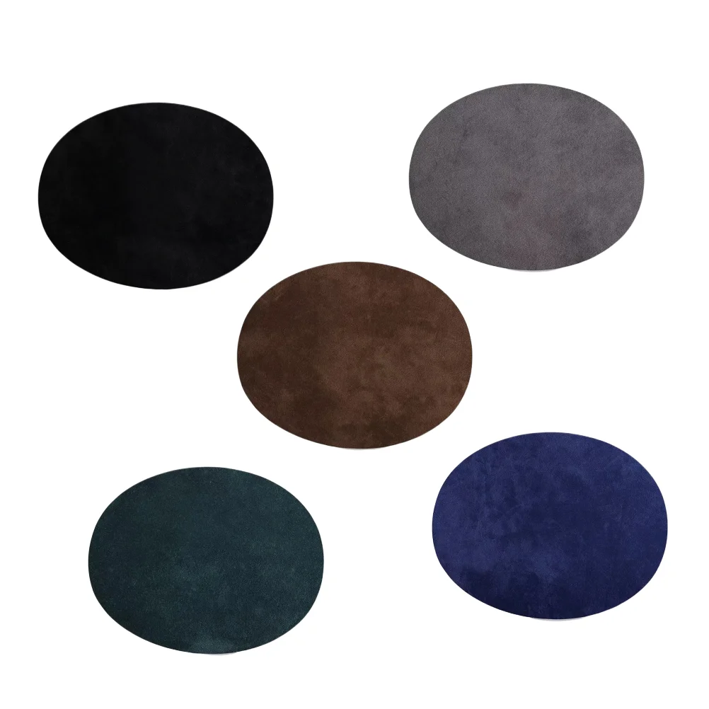 

25 Pcs Iron Fabric Suede Patches Embroidery Kits Sew Patches Accessories Decorate Iron Appliques