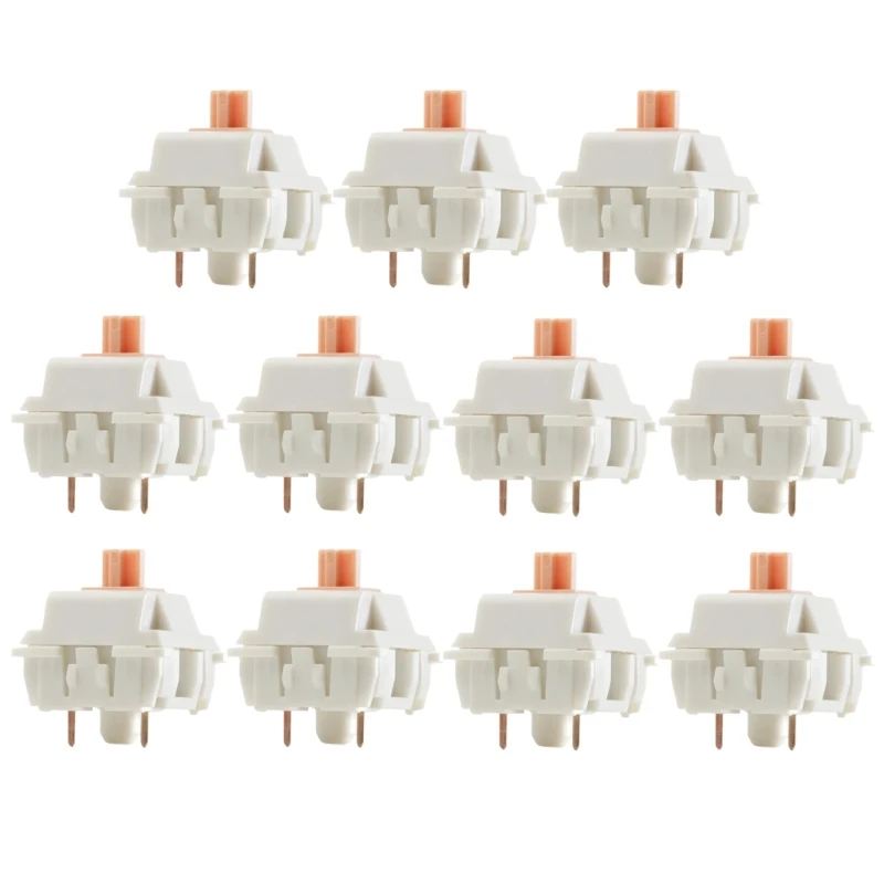 Линейные переключатели POM Stem Позолоченные язычки Panda Switchfor Механические