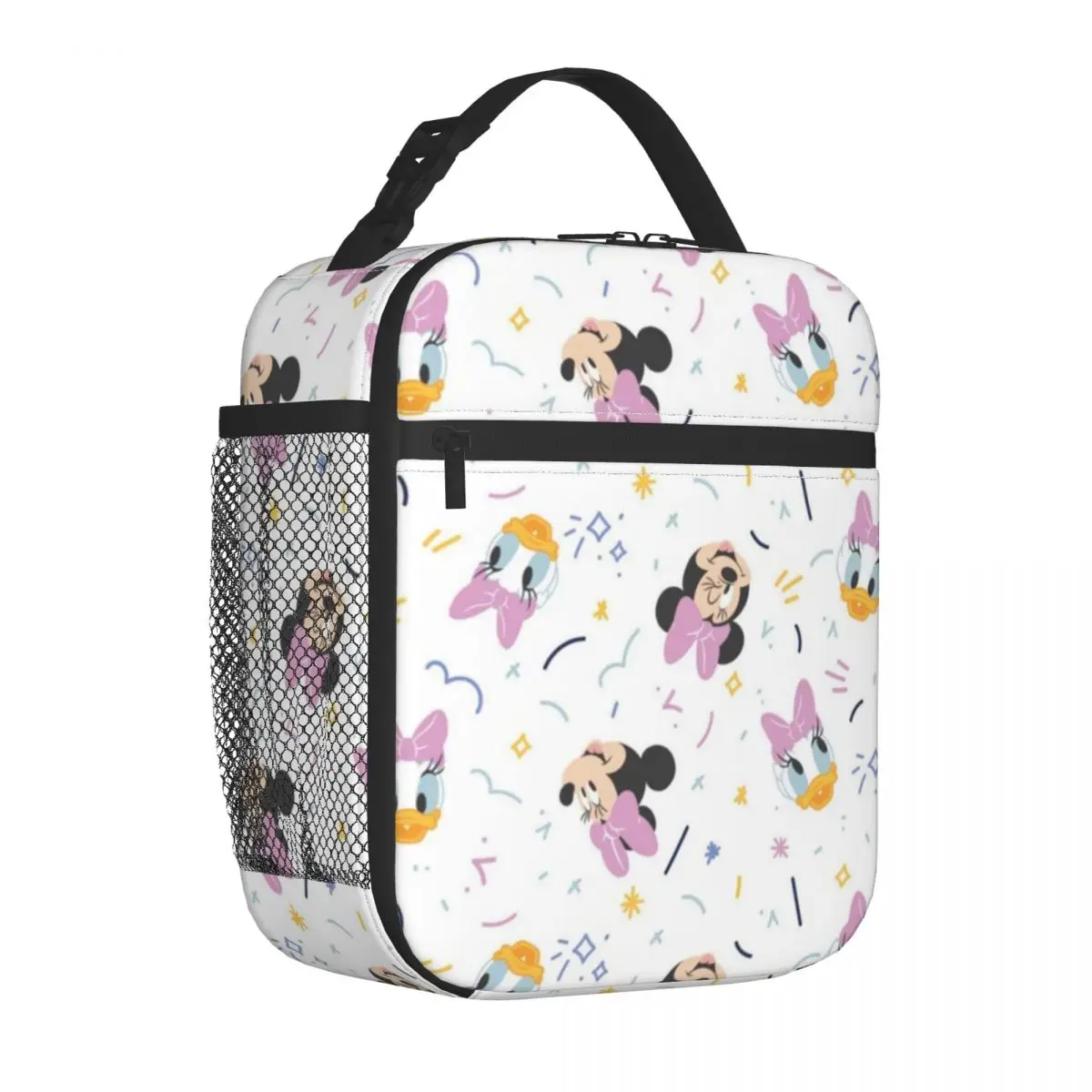 

Disney Mickey Mouse Play All Day Girls Insulated Lunch Bags Cooler Bag Lunch Container Leakproof Tote Lunch Box Food Bag Work