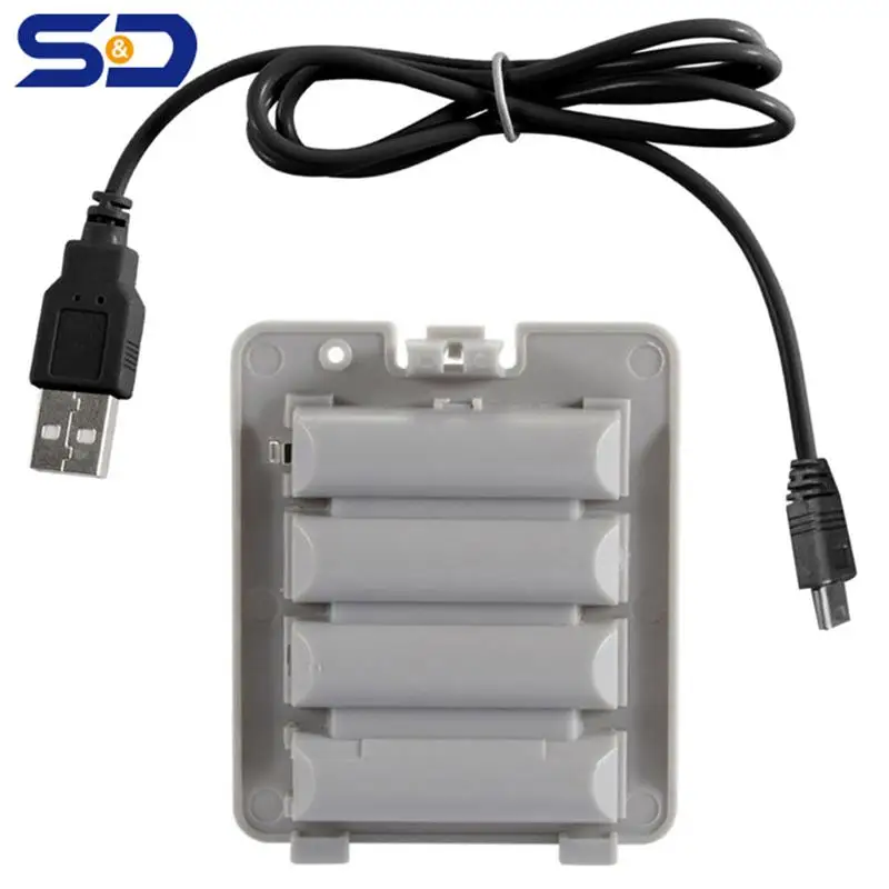 Game Battery High Capacity Batteries Rechargeable Battery Pack With Charging Cable 3800mAh For Wii Fit Balance Board