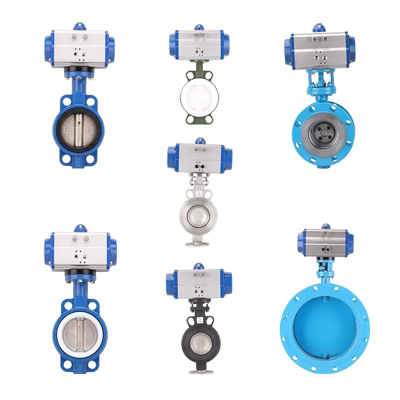 VFS клапан-бабочка серии V1FS V2FS с одним фланецем