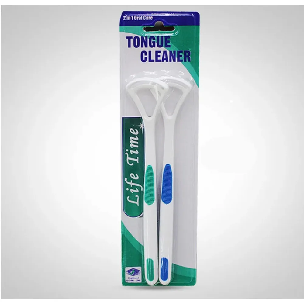 2 шт. очиститель языка неприятный запах изо рта новый скребок для рук щетка с