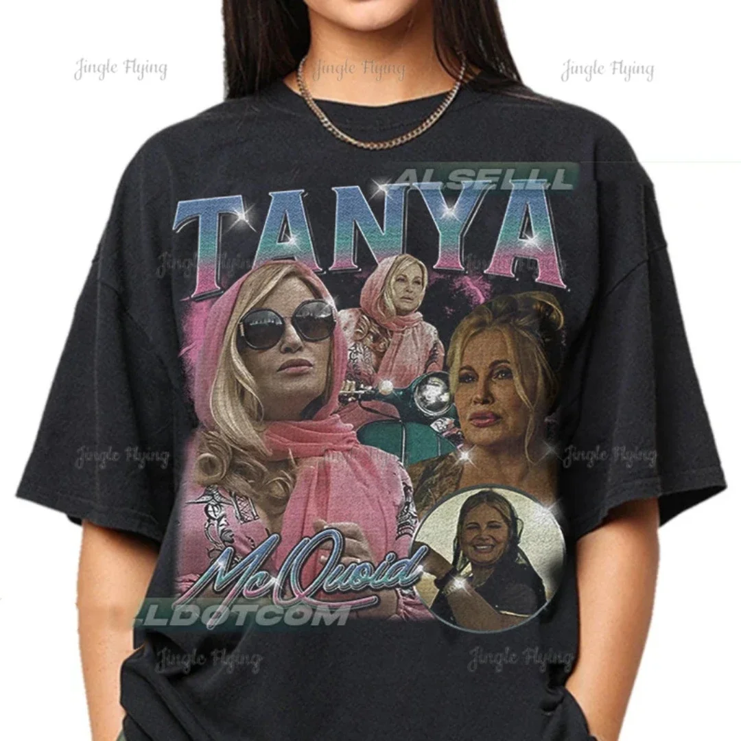 Лимитированная винтажная футболка Tanya Mcquoid для женщин и мужчин роскошная унисекс