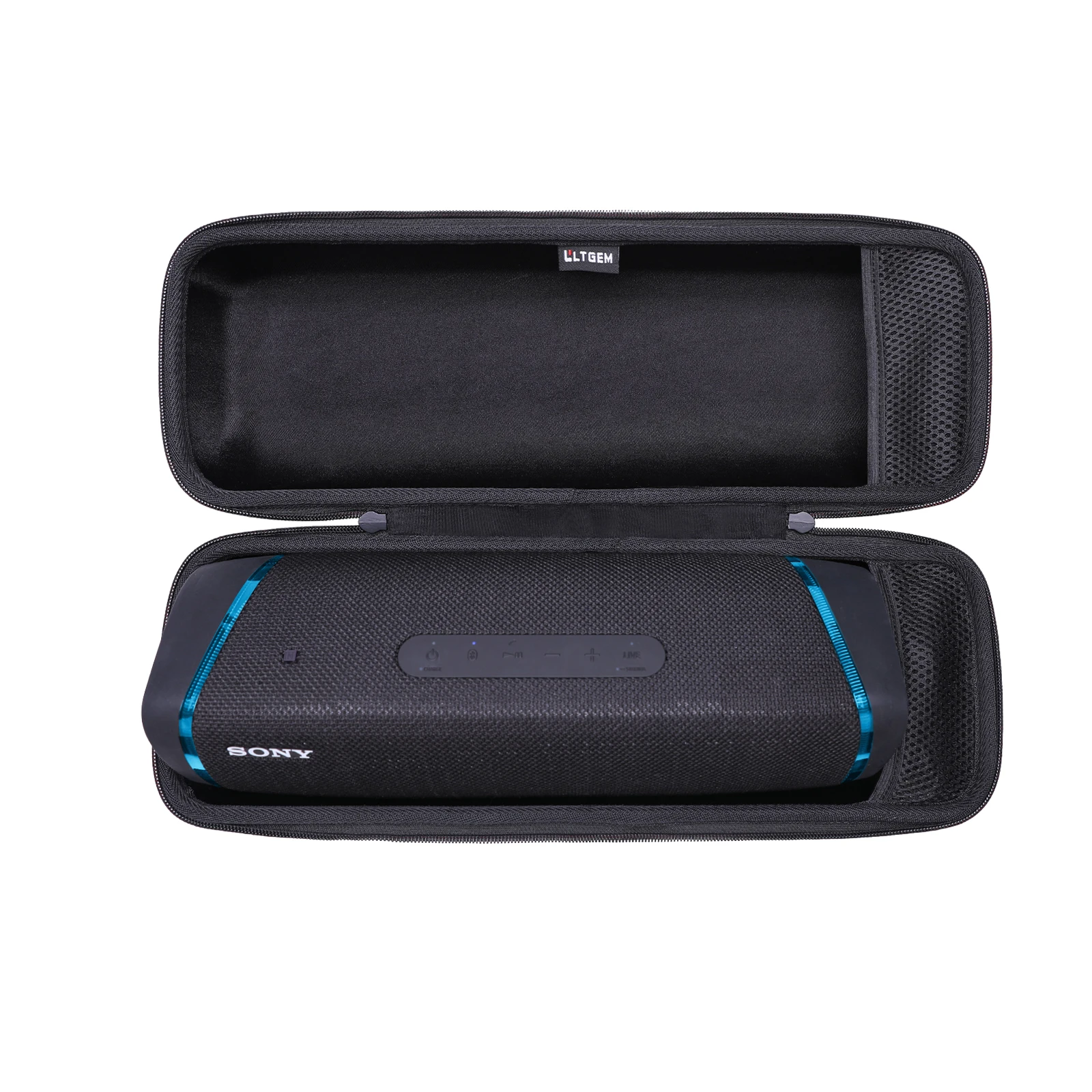 LTGEM Waterproof  EVA Hard Case for Sony SRS-XB43 EXTRA BASS Speaker