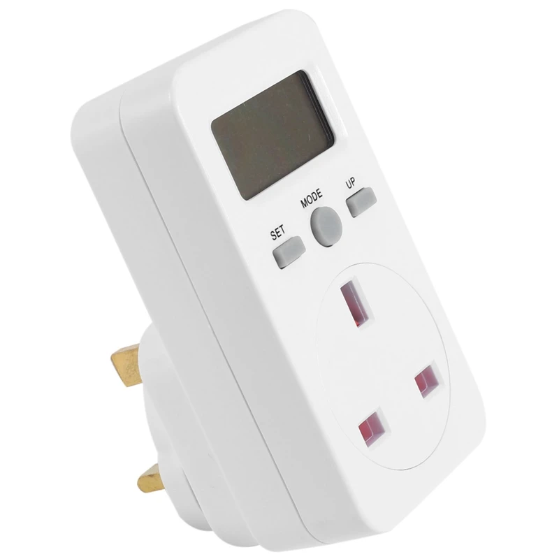 GTBL Digital Power Meter Plug-In Socket Electric Wattmeter Energy Monitor