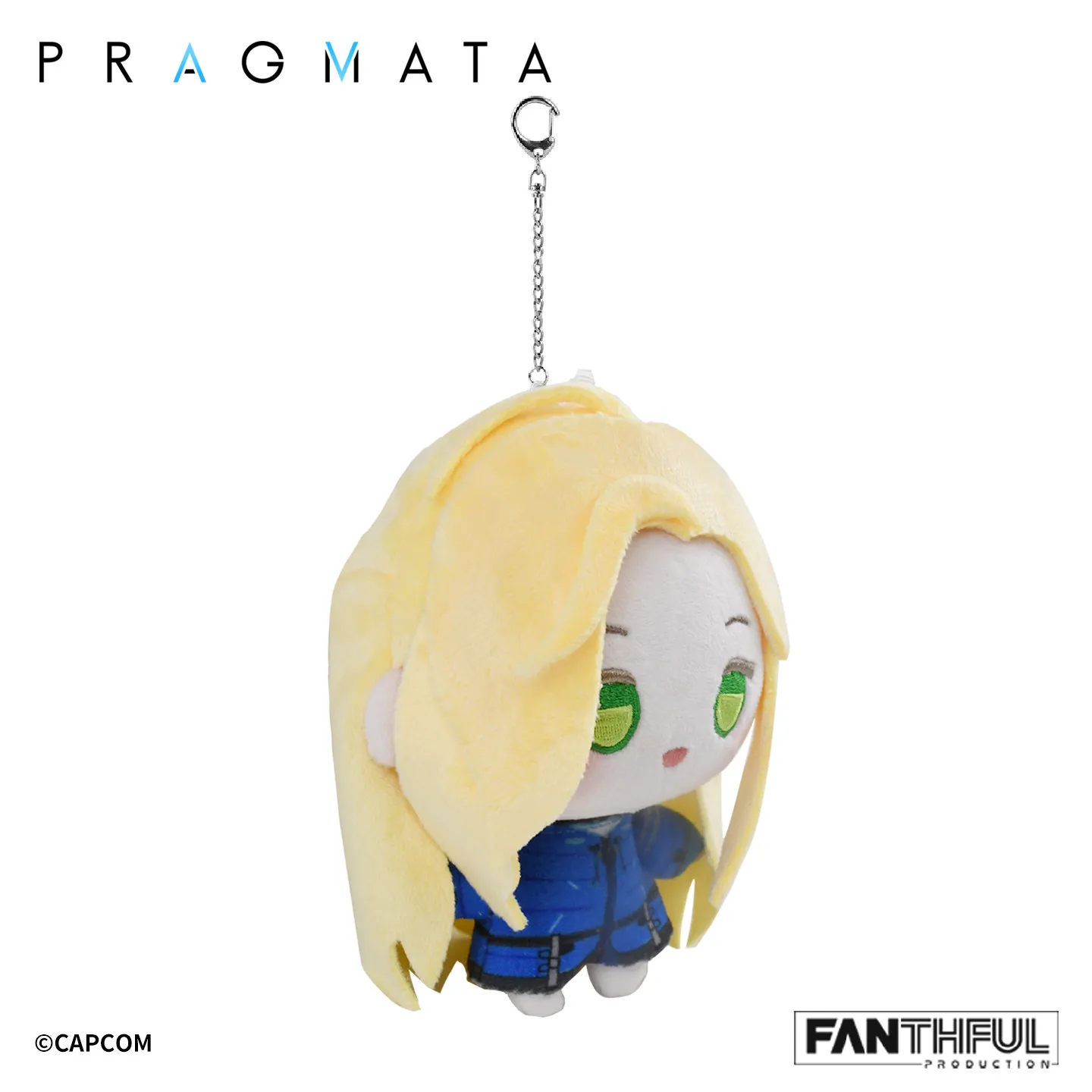 Фото Оригинальный плюшевый брелок-подвеска Nunu Diana Pragmata Kawaii для рюкзака, аксессуар для игр, подарок №2