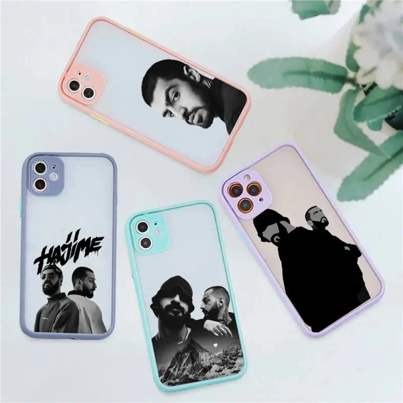 

LVTLV Hajime MiyaGi Andy Panda Phone Case for iPhone X XR XS 7 8 Plus 11 12 13 pro MAX 13mini Translucent Matte Case
