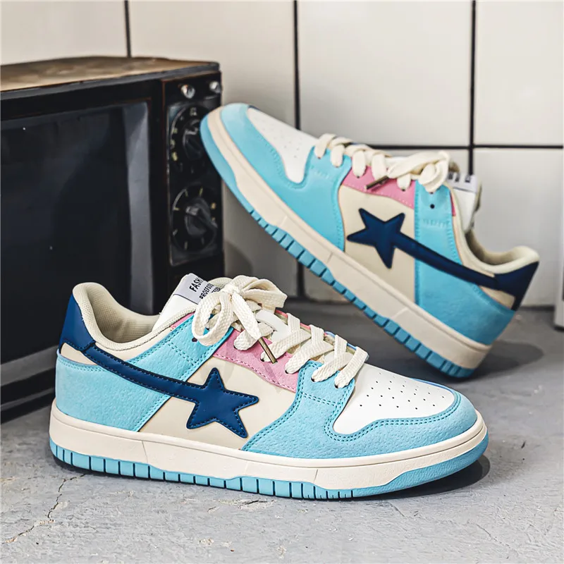 

Men's Fashion Trend Outdoor Leisure Sports Men's Shoes Wear resistant and Low Top Skateboarding Shoes
