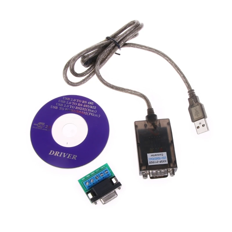 

Конвертер USB в RS485 RS422, USB RS-485 кабель, серийный соединитель DB9 FTDI E65C