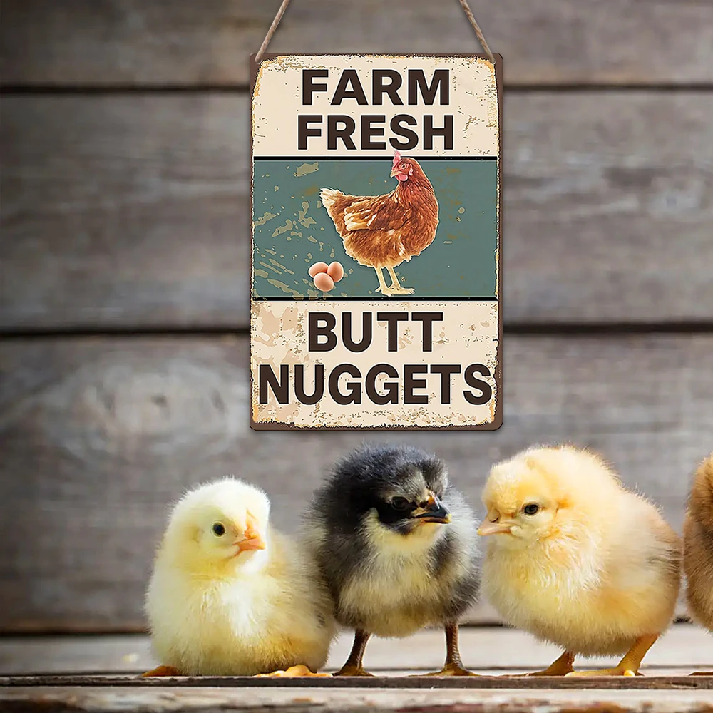 1 Шт. Деревянный Знак Прямой Висит С Логотипом Курятника Декор Для Кухни В