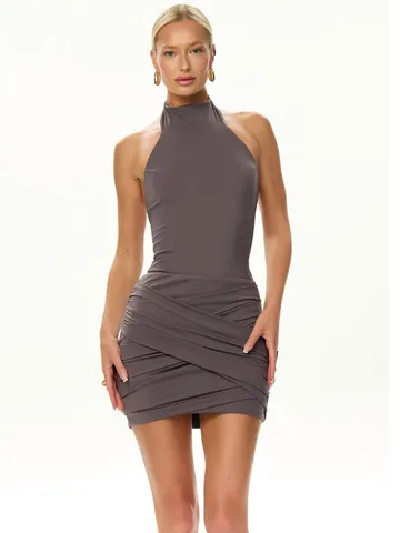 Mozision мини-платье из полиэстера