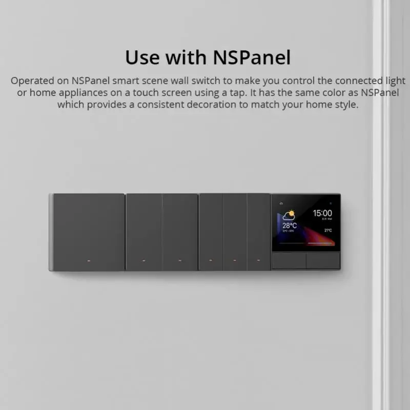 Смарт-выключатель Sonoff M5 86/120 тип 1C/2C/3C с поддержкой Wi-Fi
