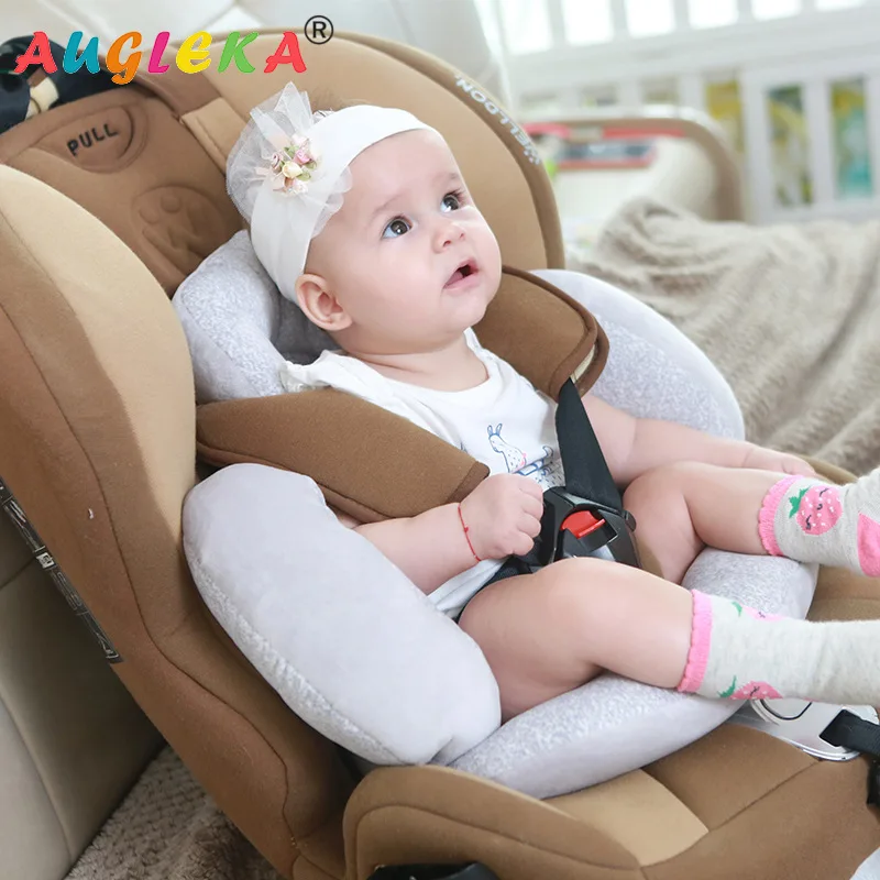 Baby safety seat baby stroller cushion car protective seat protection head back all-round protection super soft skin-friendly