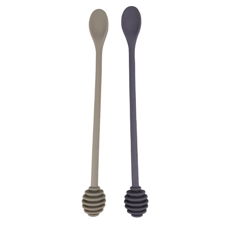 Круглая ложка для головы силиконовая мешалка горшка с медом банка раздачи-дождя