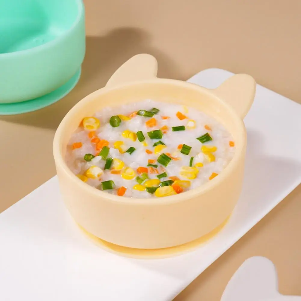 Durable Lightweight Eco-friendly Suction Cup Baby Cutlery Bowl Dining Accessories Baby Cutlery Bowl Baby Tableware Bowl