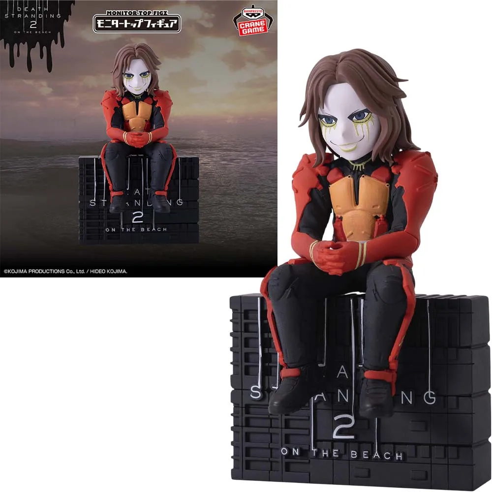 Фото Горячая распродажа! В наличии! Фигурка Banpresto Monitor Top DEATH STRANDING 2 ON THE BEACH Higgs. Аниме-модель. Подарок. №5
