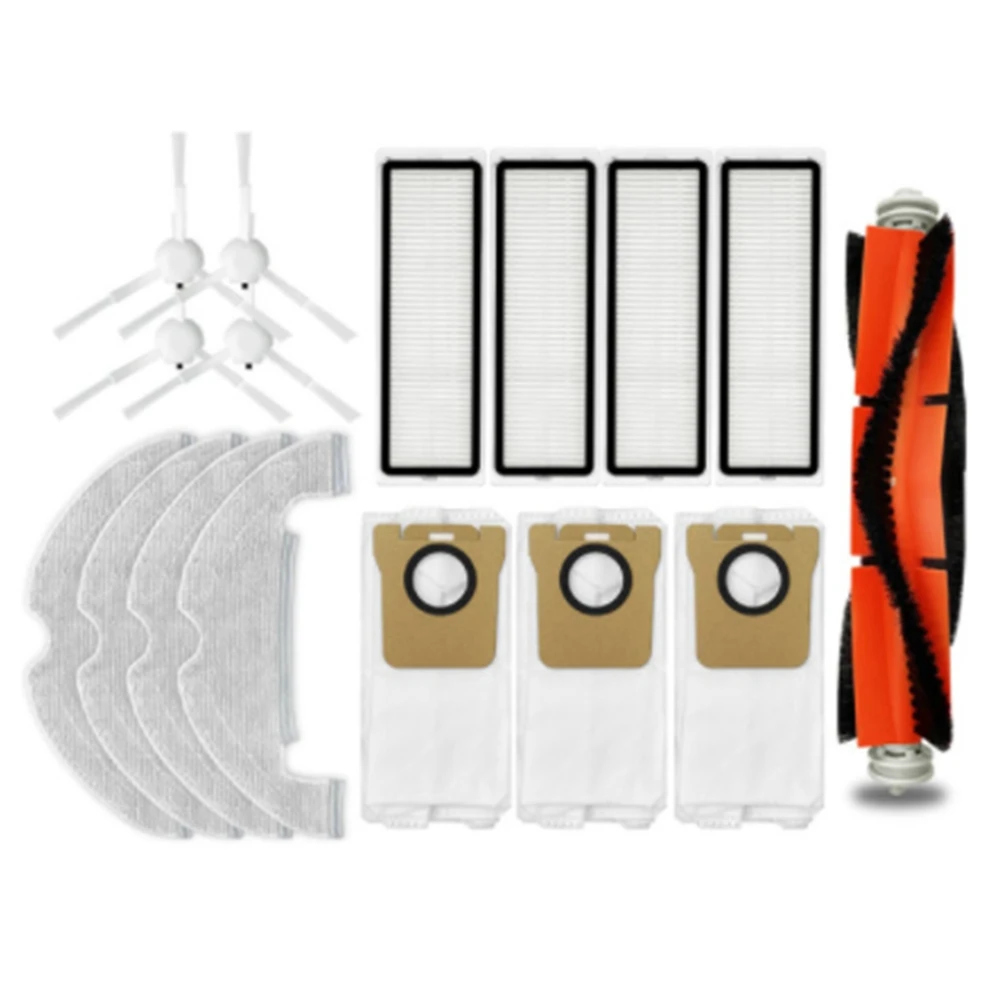 Запчасти для робота-пылесоса Xiaomi Mijia STYTJ05ZHM, сменные детали, Hepa фильтр, основная боковая щетка, насадка на швабру