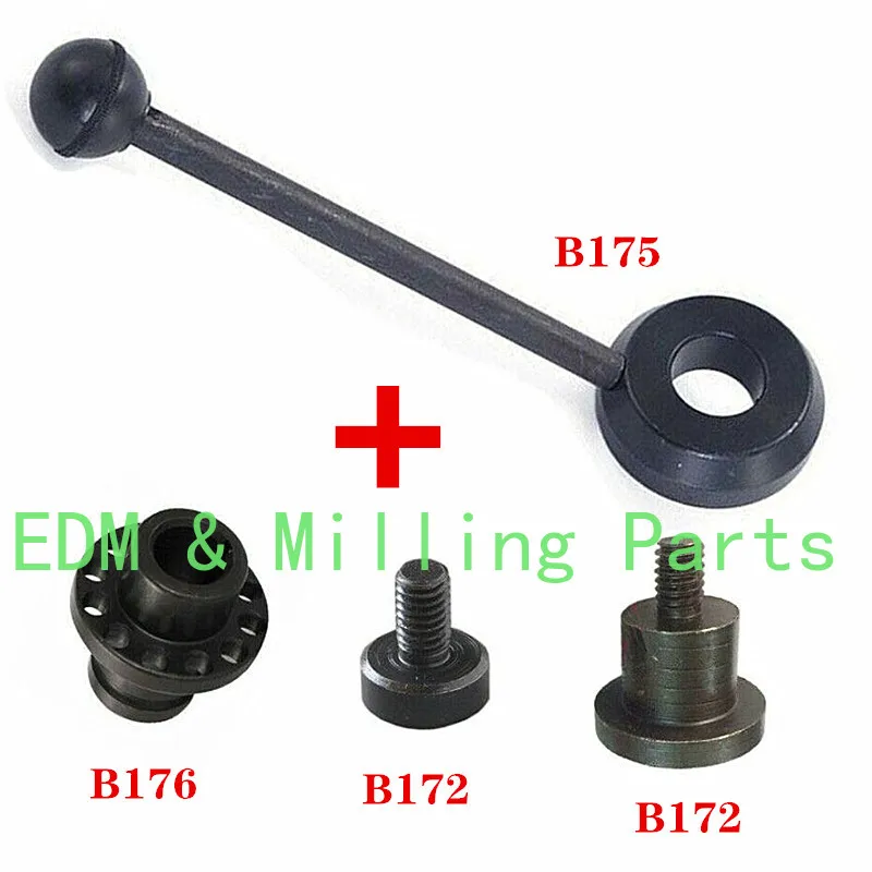 

1Set " 4pcs " Milling Machine B175+B176+B172 Quill Feed Handle Bracket & Screw CNC Vertical Mill For Bridgeport Mill Part