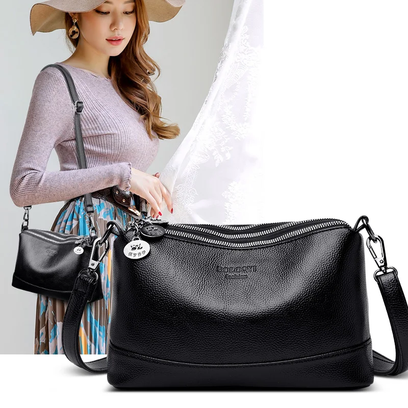 

Kunstmatige Lederen Damestassen Luxe Schouder Messenger Bag Crossbody Voor Vrouwen Grote Capaciteit Afdrukken Wilde Dames Tassen