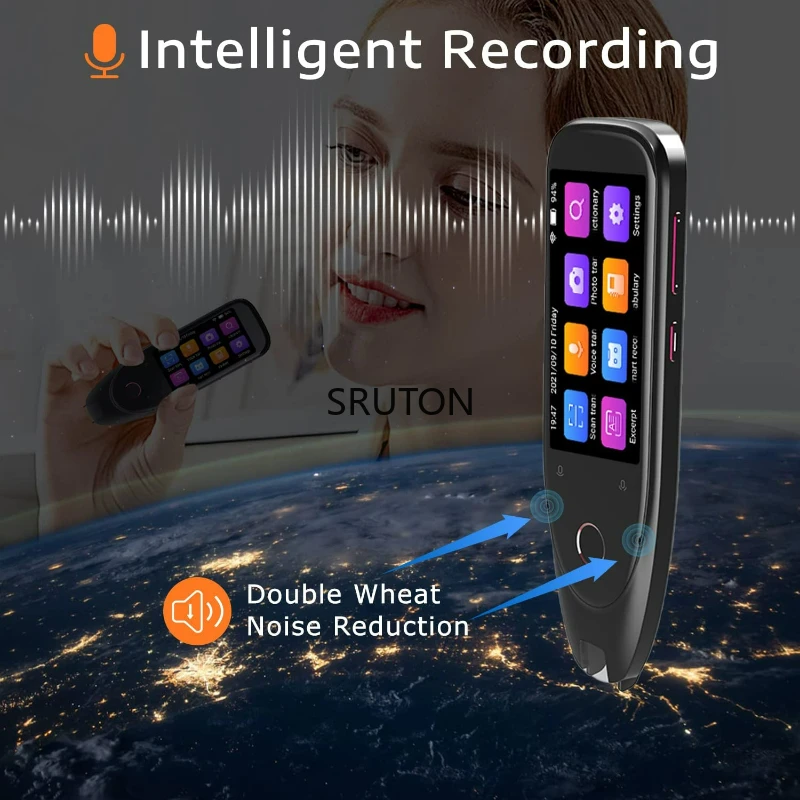 Умный переводчик S50 с функцией мгновенного сканирования голоса и фото умный