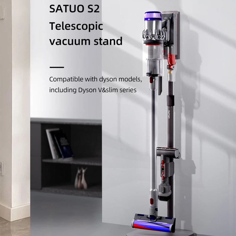 Vacuum Cleaner Stand Base For Dyson V7 V8 V10 V11 V12 V15 Brush Holder Storage Bracket Floor Type Stable Attachment Holders Rack