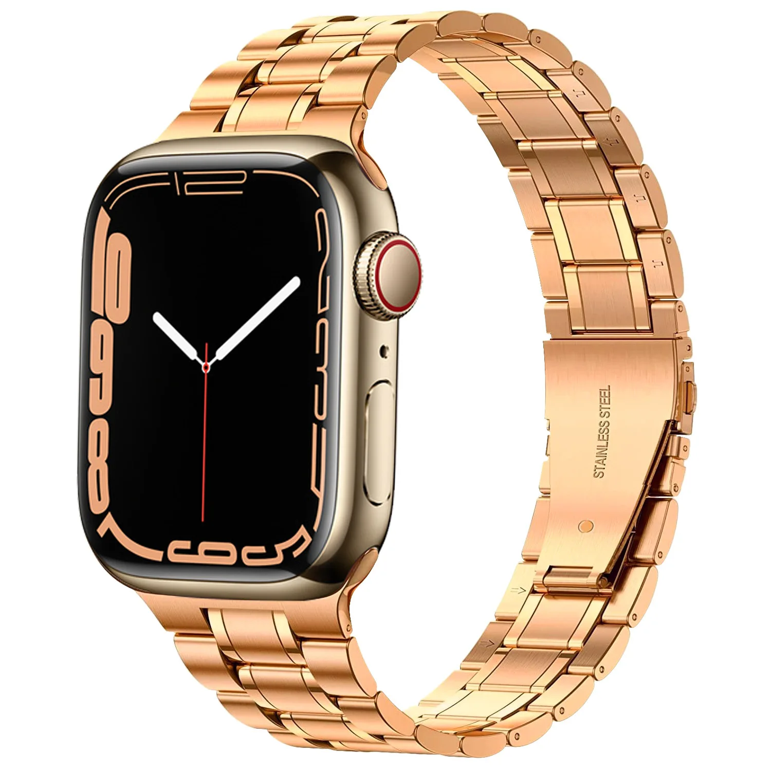 Stainless Steel Band for Apple Watch Ultra Accessories 49mm Wristband for Iwatch Series 8 7 6 5 3 SE 45 44 41 42 40 38mm Correa