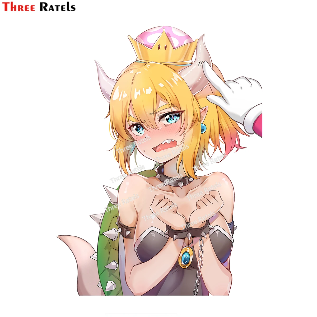 Наклейки и Переводные картинки Three Ratels H39 с изображением бауметки Марио для