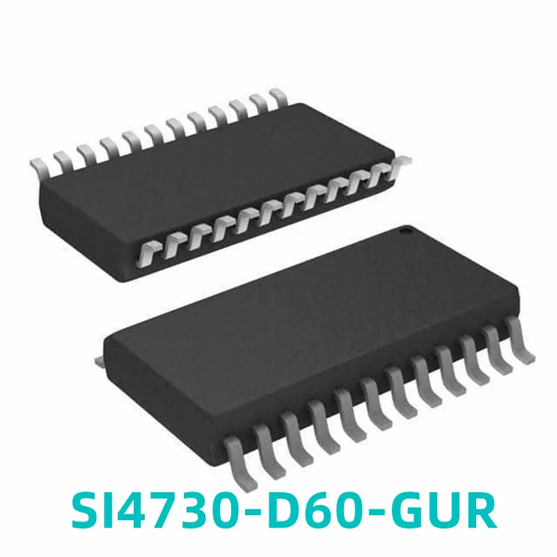 

1PCS New SI4730-D60-GUR Screen Printing 4730D60GU Patch SSOP24 Radio IC