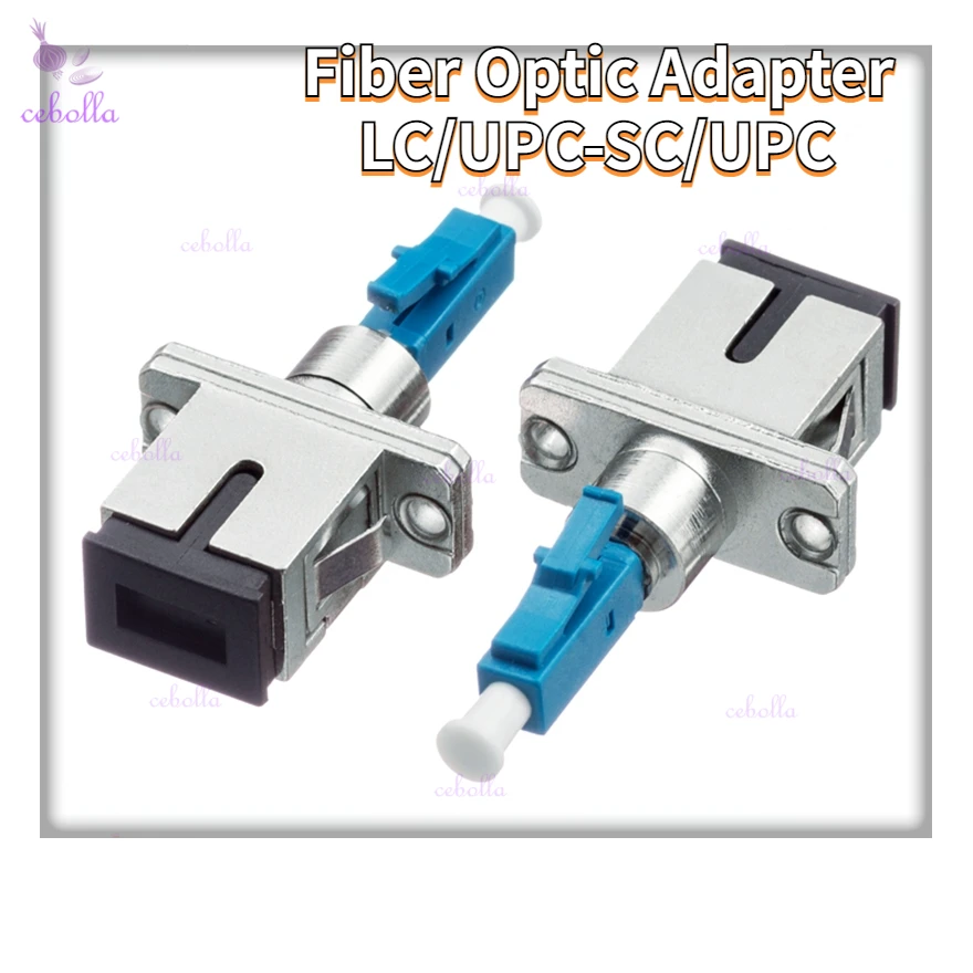 

Original 2pcs/lot SC Female to LC Male Fiber Optic Adapter LC/UPC-SC/UPC Single Mode Simplex for Fiber Pigtail Optical Fiber