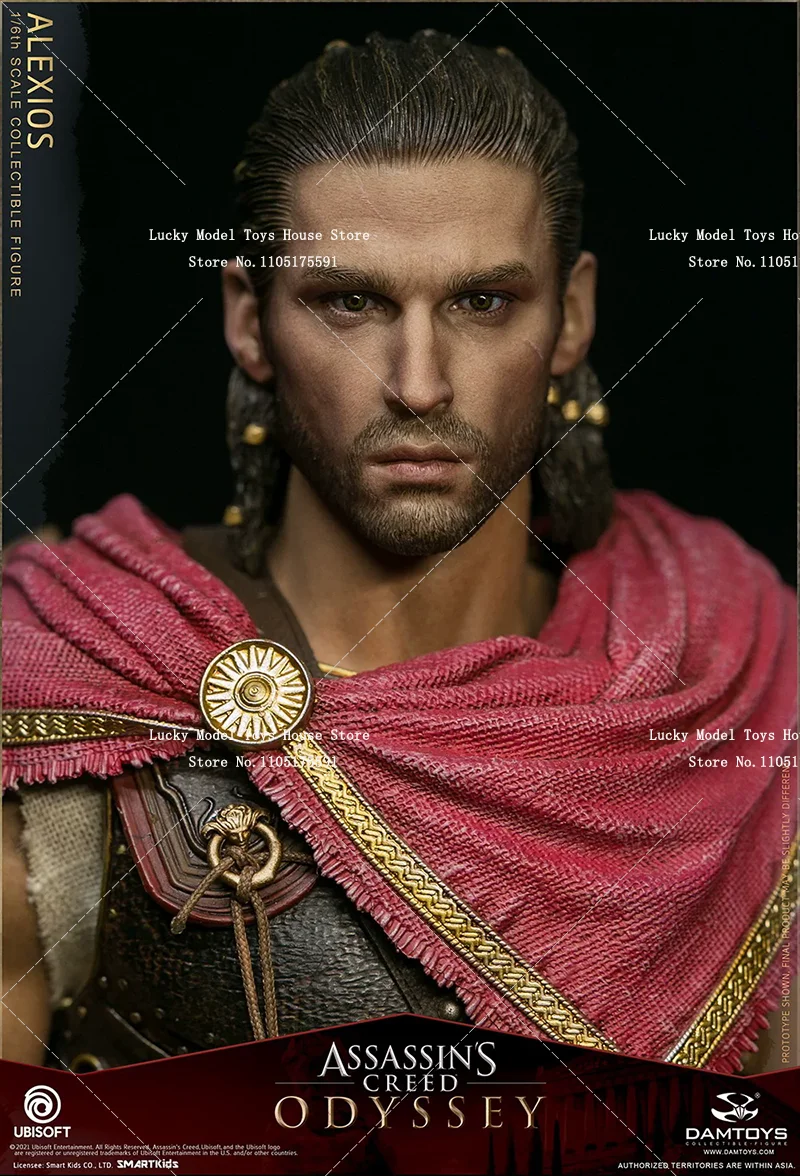 Лимитированная серия DAM DAMTOYS DMS019 16: Фигурка бронированного воина Alexios Odyssey с изящным щитом, модель-украшение, 12 дюймов (art.: 3920dac4edb82) - 3920dac4edb82
