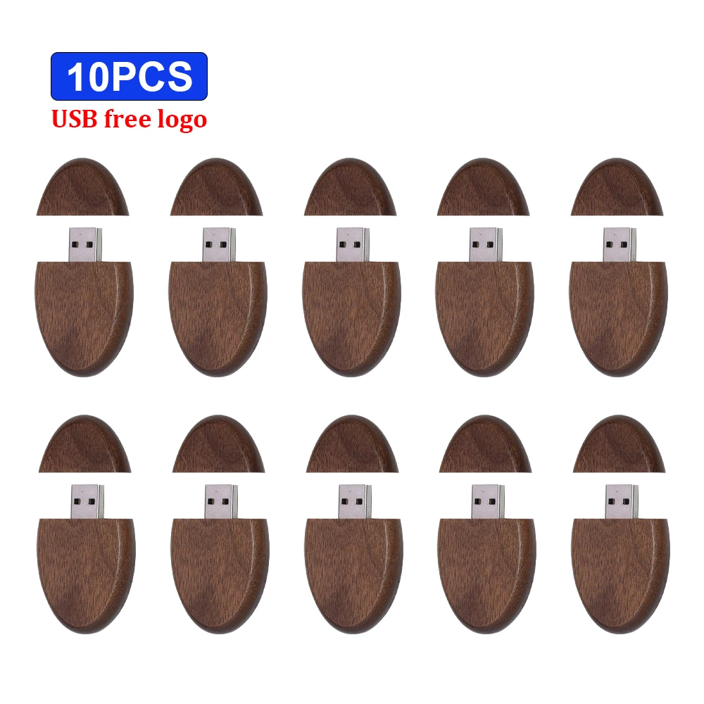 

Флеш-накопитель большой объем, деревянный, флеш-диск USB 2,0, 4/8/16/32/64/128 ГБ, 10 шт.