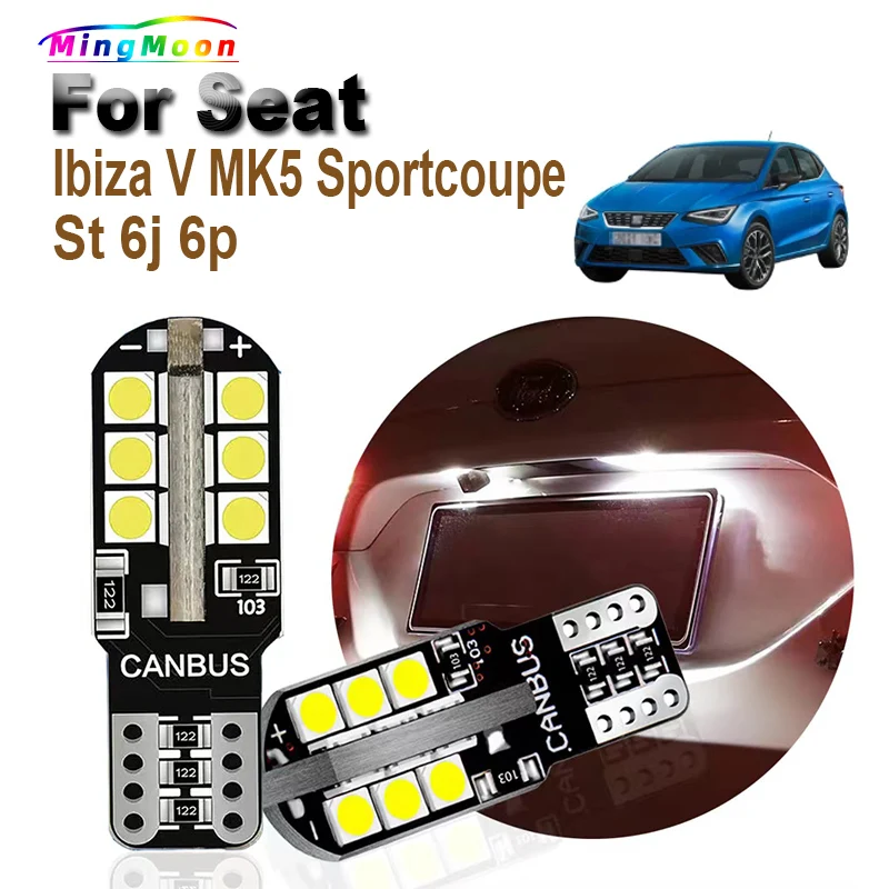 2 шт. лампы для салона автомобиля Seat Ibiza V MK5 Sportcoupe St 6j 6p