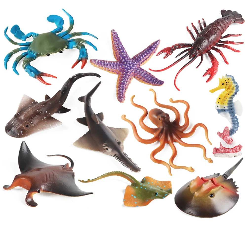 

Fun and Safe Ocean Animal Model Toys Ideal Learning Tool Perfect for Party Decorations Game Props and Collections