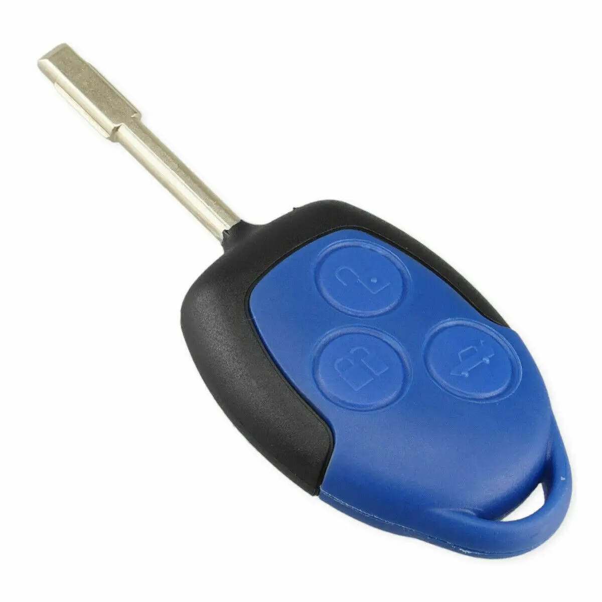 

Key Fob Case Remote Cover 2006-2014 3 Button ABS Accessories BLUE Fits For CONNECT MK7 For Ford Transit For Car