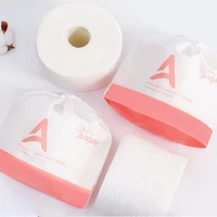 13rolls of disposable cleaning wipes makeup remover soft cotton towels dry wet skincare roll paper cotton face towels