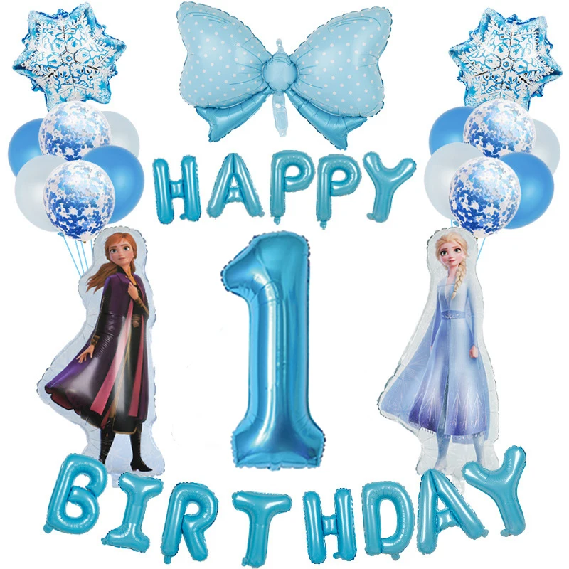 Disney Холодное сердце Эльза Анна дневной свет украшение для детского дня рождения