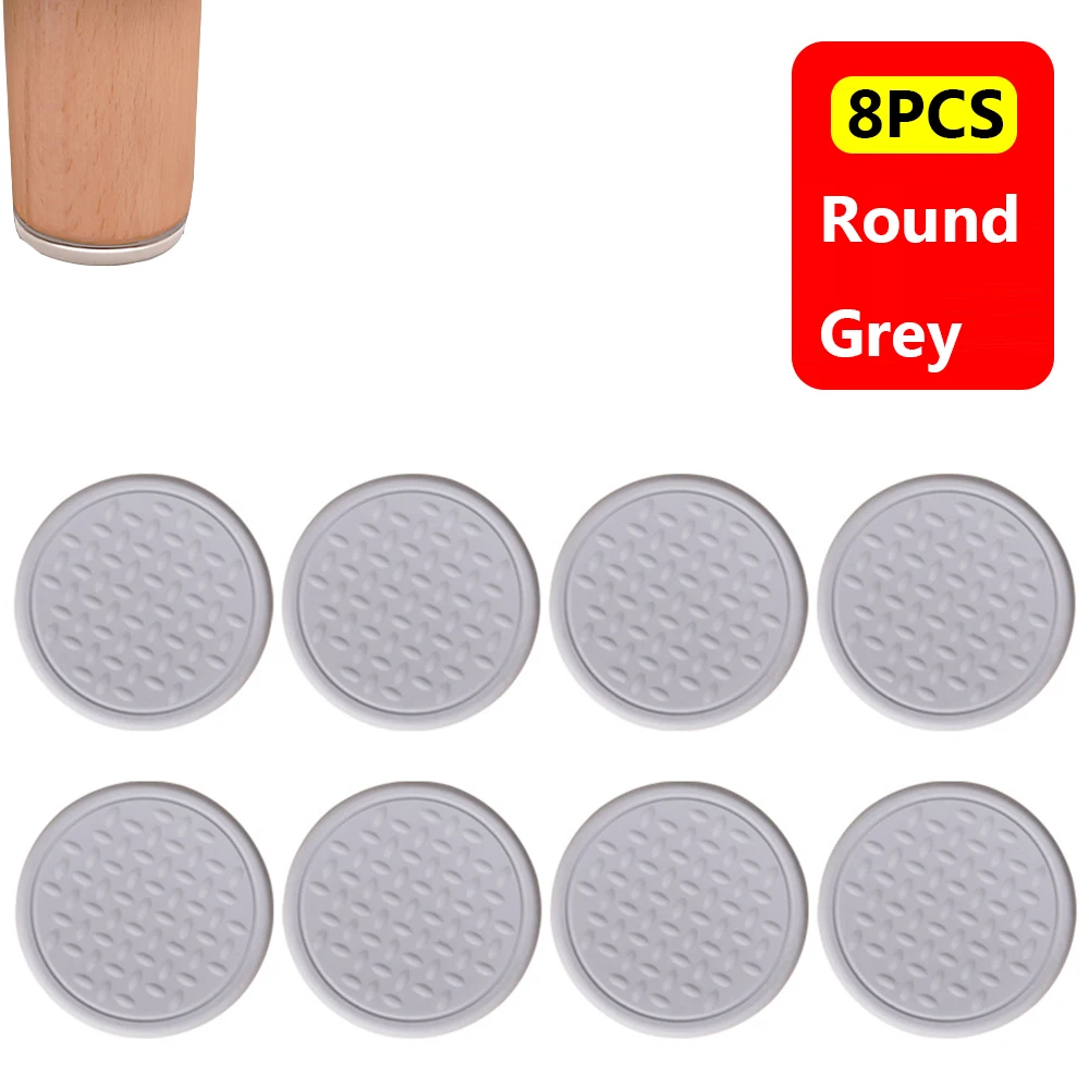 

Силиконовые накладки на ножки мебели 8 шт.