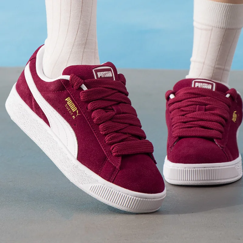 Фото Кроссовки PUMA унисекс 2026 Summer Suede XL Retro Bread, повседневная обувь 395205-12 №1