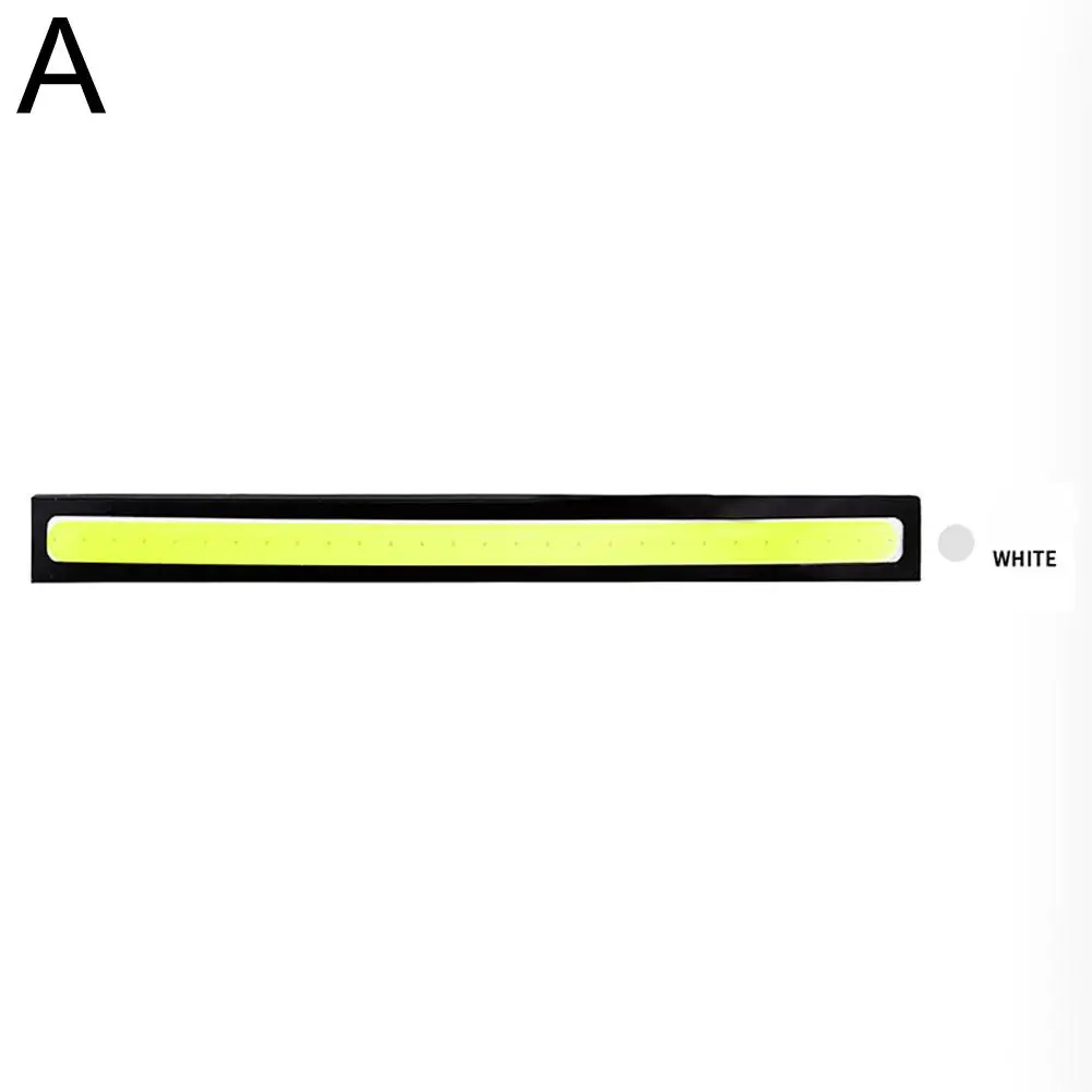 

2 шт. ультратонкие супер яркие светодиодные автомобильные COB дневные ходовые огни с низким потреблением, авто DRL, противотуманные фары дальнего света, 12 В, универсальная лампа DRL