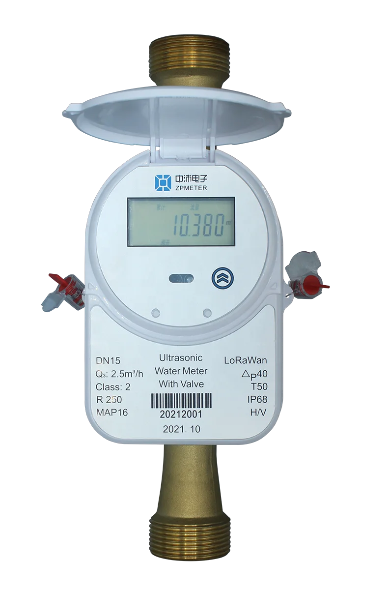 Ультразвуковой счетчик воды Smart Tuya APP Zigbee к Wi-Fi через шлюз расходомер с