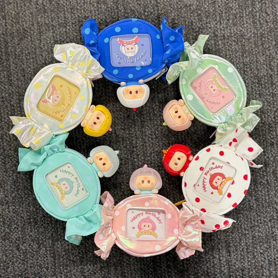 Фото Новый оригинальный MINISO YOYO, серия «Притворяюсь тобой», сюрприз-бокс, конфетный пакетик, подвеска, загадочная коробка, декоративные игрушки, подарок на день рождения, милый подарок. №4