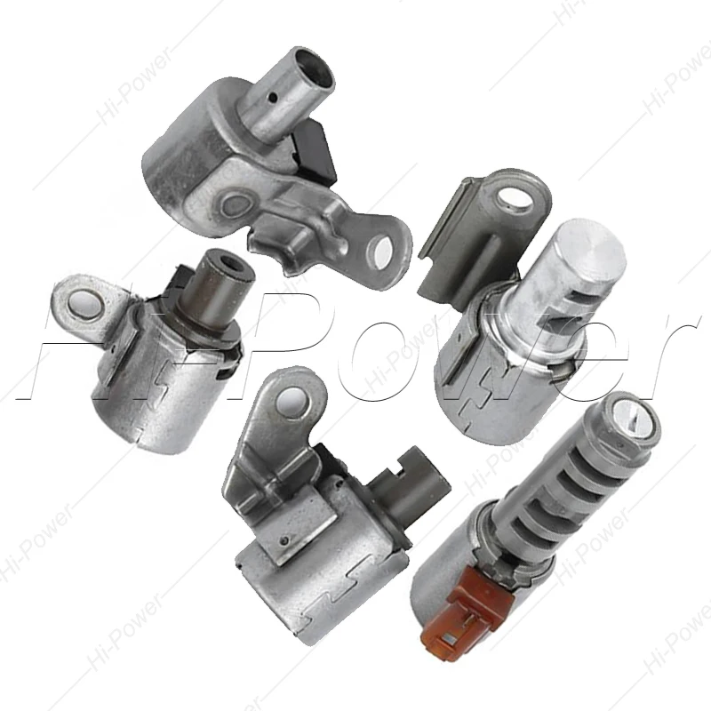 5 шт. U340F U340E U341E комплект соленоидов коробки передач подходит для Toyota Allion 2002-2007 4 SP