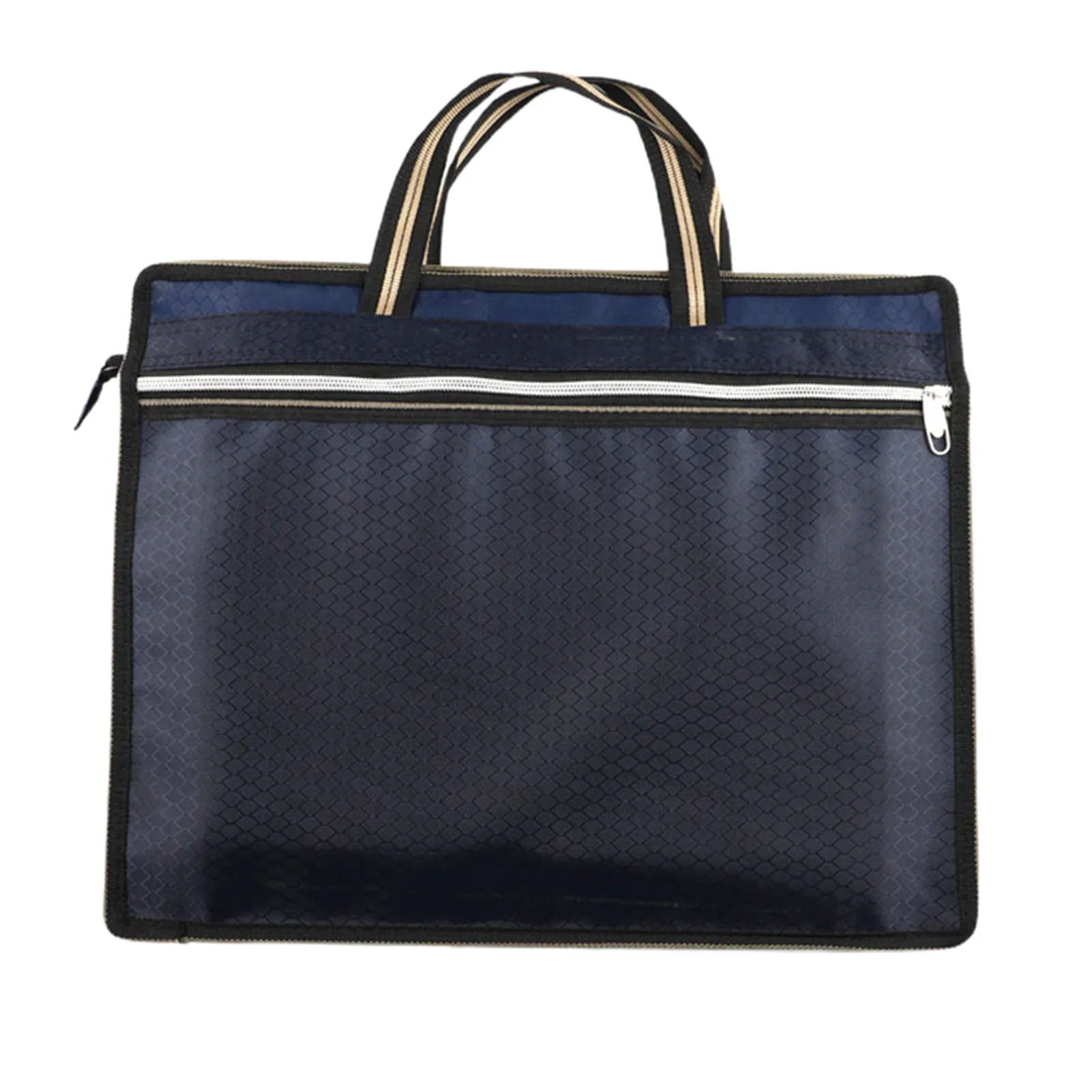 

Hot Sale Document Bag Zipper Pouch Handbag Briefcase Student Carrying Storage Bag for School Office Supplies